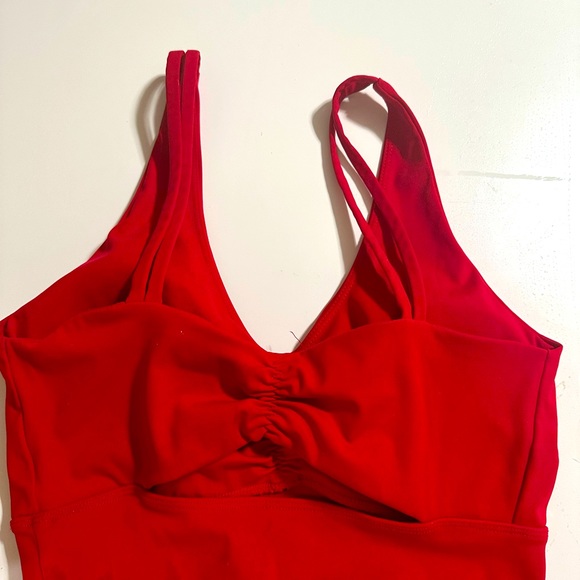 Red Sports Bra - Picture 2 of 2